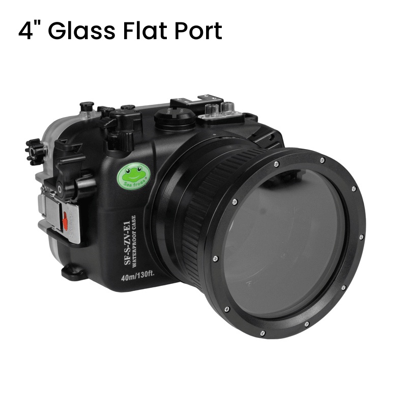 Seafrogs Sony ZV-E1 underwater housing standard port