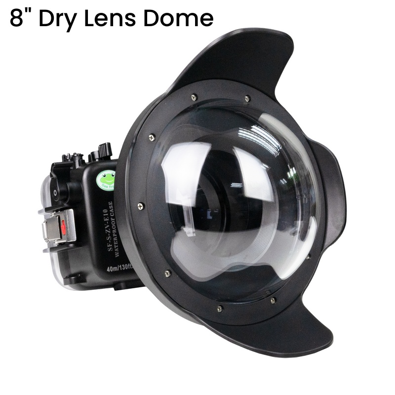 Seafrogs Sony ZV-E10 underwater housing 8inch dry lens dome port